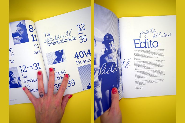 Design graphique et reportage photos pour le SPF du Rhône